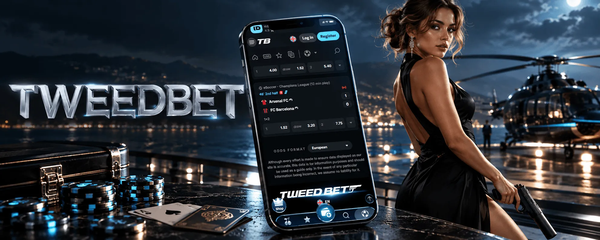 TweedBet Casino App-schermafbeelding